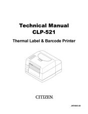 Citizen CLP-512 Technical Manual