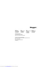 Megger BMM500 Series User Manual