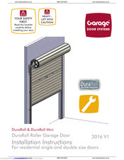 GDS DuraRoll Mini Installation Instructions Manual