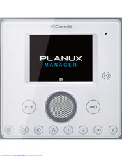 Comelit PLANUX MANAGER Manual