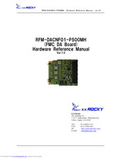 K.K. Rocky RFM-DACNF01-P500MH Hardware Reference Manual