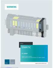 Siemens SIMATIC EP200SP Manual