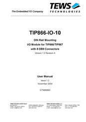 Tews Technologies TIP866-IO-10 User Manual