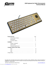 Storm 2200 Technical Manual