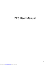 Lanix Z20 User Manual