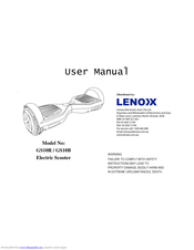 Lenoxx GS10B User Manual