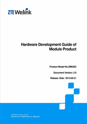 ZTEWelink Z-Wave ZM5202 Hardware Development Manual