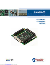 Advanced micro peripherals CAN4000-8S Hardware Reference Manual