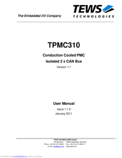 Tews Technologies TPMC310 User Manual