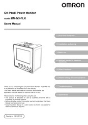 Omron KM-N3-FLK User Manual