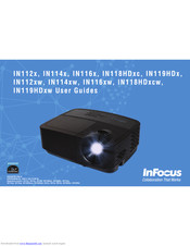 InFocus IN118HDxcw User Manual
