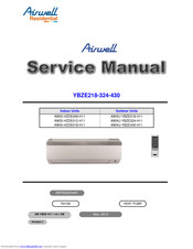 Airwell AWSI-HZDE018-H11 Service Manual