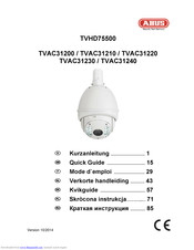 Abus TVHD75500 Quick Manual