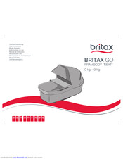 Britax BRITAX GO User Instructions