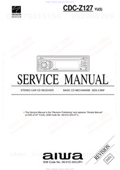 Aiwa CDC-Z127 Service Manual