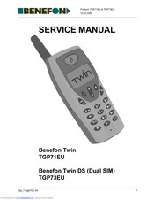 Benefon Twin DS TGP73EU Service Manual