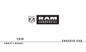 RAM Chassis CAB 2018 Owner's Manual