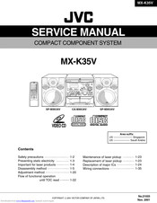 JVC MX-K35V Service Manual