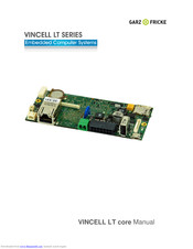 Garz & Fricke Vincell LT Series Manual