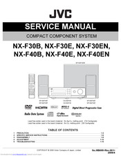 JVC NX-F40B Service Manual