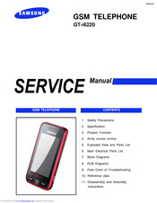 Samsung GT-i6220 Service Manual