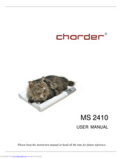 CHARDER MEDICAL MS 2410 User Manual