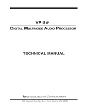 Wheatstone Corporation VP-8IP Technical Manual
