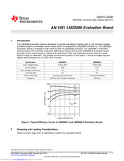 Texas Instruments LM25088 User Manual