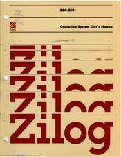 Zilog Z80-RIO Operating System User's Manual