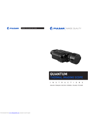 Pulsar QUANTUM HSQ 19 Instructions Manual