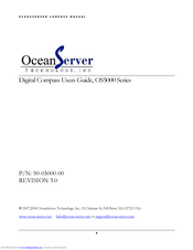 OceanServer OS5000-US User Manual