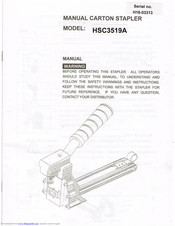 Spotnails HSC3519A User Manual
