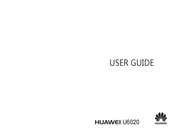 Huawei U6020 User Manual