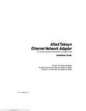Allied Telesis AT-2450 BT Installation Manual