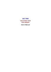 Adaptec AIC-7890 User Manual