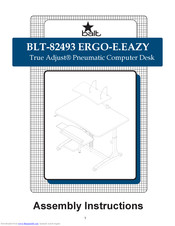 Balt True Adjust BLT-82493ERGO-E.EAZY Assembly Instructions Manual