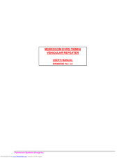 Futurecom MOBEXCOM DVRS User Manual
