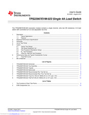 Texas Instruments TPS22967EVM-023 User Manual