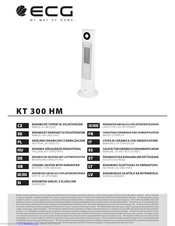 ECG KT 300 HM Instruction Manual