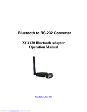 Jaycar Electronics XC4130 Operation Manual