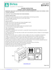 Birlea CORO4SBPIN Assembly Instructions Manual