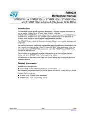 St STM32F101xx Reference Manual