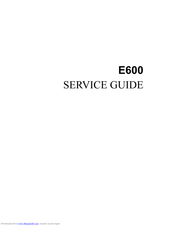 Acer Aspire E600 Service Manual