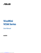 Asus VIVOMINI VC66 SERIES User Manual