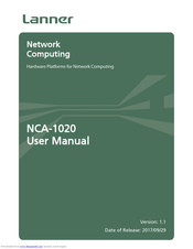 Lanner NCA-1020 Series User Manual