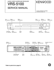Kenwood VRS-5100 Service Manual
