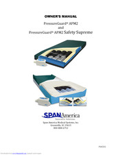 Span-America PressureGuard APM2 Owner's Manual