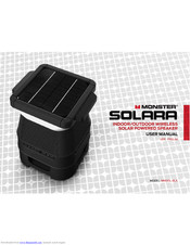 Monster Solara Series MNSOL-BLK User Manual