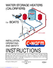 Xylem CWM50-H3 Installation, Operating & Safety Instructions