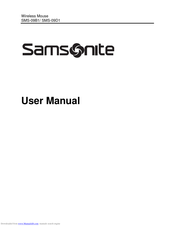 Samsonite SMS-09B1 User Manual
